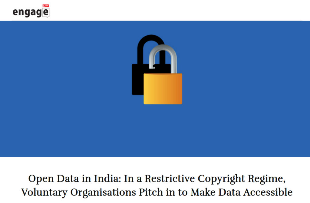 Open Data in India: In a Restrictive Copyright Regime ...