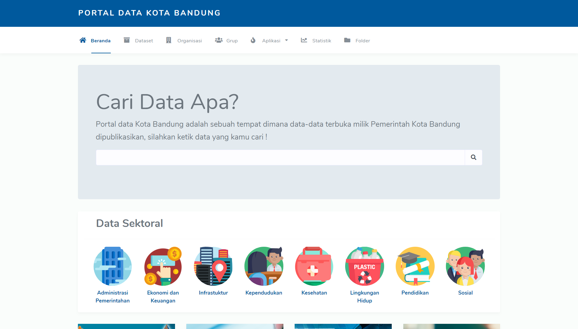 Portal Data Kota Bandung - Open Data Kota Bandung
