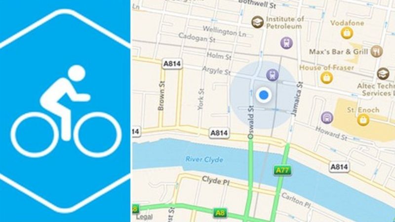 New app launched to boost cycling routes in Glasgow - BBC News