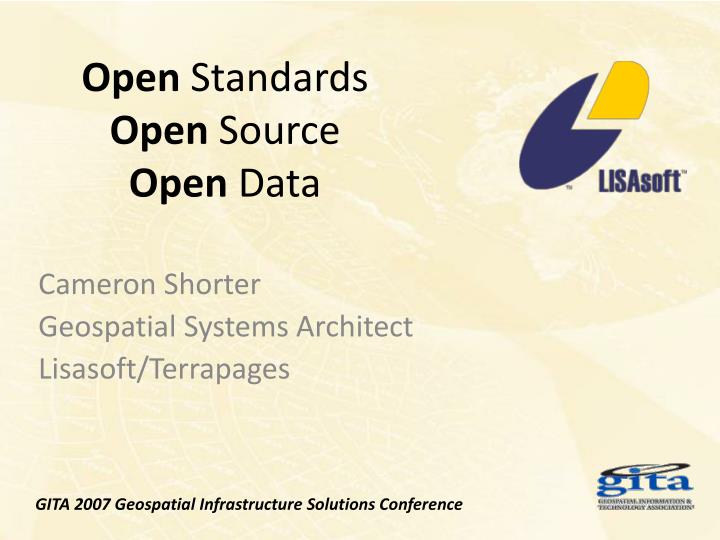 PPT - Open Standards Open Source Open Data PowerPoint ...
